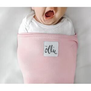 The OIlie Swaddle - Pink Maunie Baby Swaddle